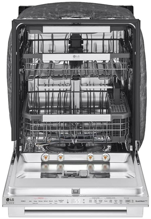 LG STUDIO 24" PrintProof Stainless Steel Smart Top Control Dishwasher With QuadWash & TrueSteam - Image 2