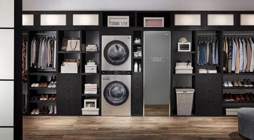 LG Studio 27" Noble Steel WashTower With Center Control Ultra Large Capacity 5 Cu. Ft. Washer And 7.4 Cu. Ft. Gas Dryer Combo - Image 17