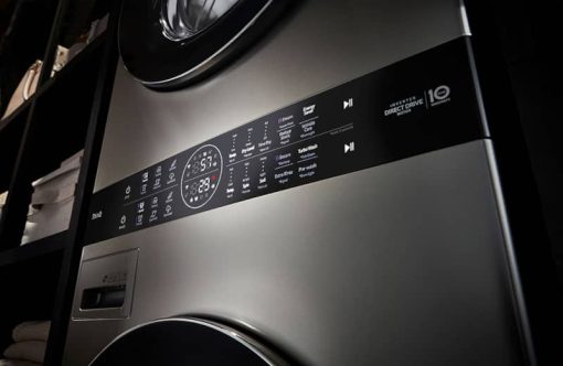 LG Studio 27" Noble Steel WashTower With Center Control Ultra Large Capacity 5 Cu. Ft. Washer And 7.4 Cu. Ft. Gas Dryer Combo - Image 16