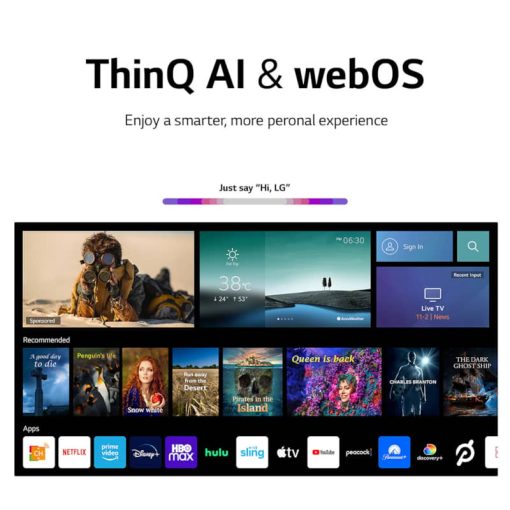 LG 65" QNED MiniLED 85 Series 4K UHD TV With AI ThinQ (2022) - Image 13