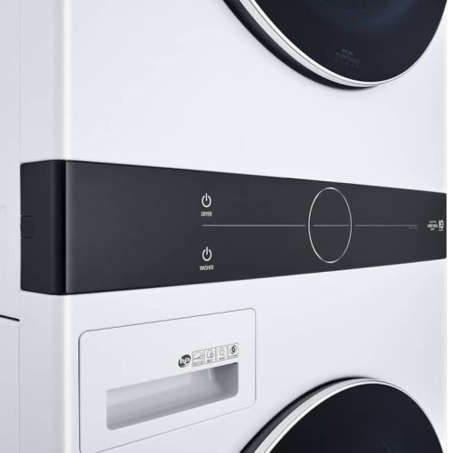 LG 27" White WashTower With Center Control Single Unit Front Load 4.5 Cu. Ft. Washer And 7.4 Cu. Ft. Electric Dryer Combo - Image 6