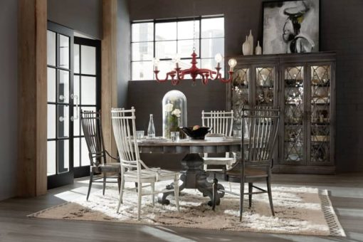 Hooker Furniture Dining Room 72" Arabella Round Pedestal Dining Table - Image 2