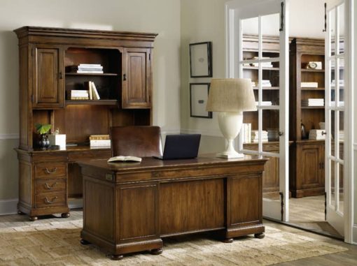 Hooker Furniture Home Office ArchivistExecutive Desk - Image 5