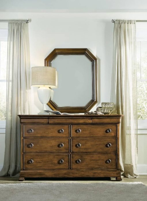 Hooker Furniture Bedroom Archivist Portrait Mirror - Image 2