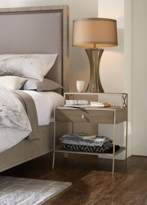 Hooker Furniture Bedroom Elixir Leg Nightstand - Image 3