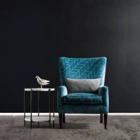Hooker Furniture Living Room Melange Blythe Accent Table - Image 3