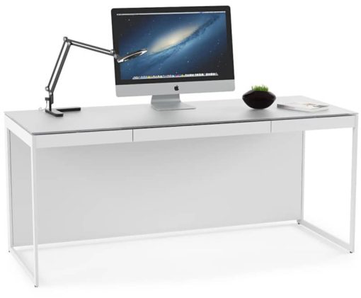 BDI Centro 6401 Satin White Desk - Image 2