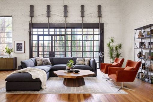 Four Hands Wesson Collection Brooklyn Blonde Yukas Coffee Table - Image 2