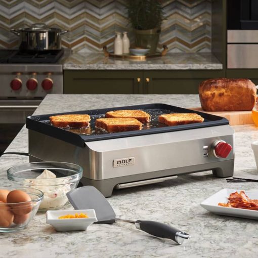 Wolf Gourmet Stainless Steel Precision Griddle - Image 6