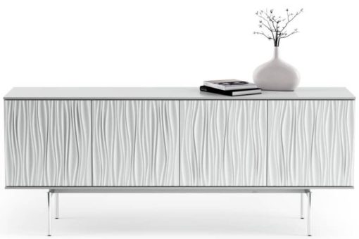 BDI Tanami 7109 Smooth Satin White Credenza & Media Cabinet - Image 2