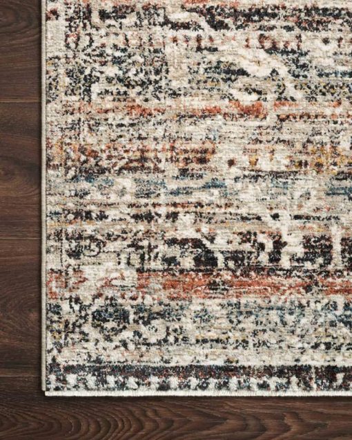 Loloi Theia Collection 7'10" x 10' Taupe & Multi Rug - Image 4