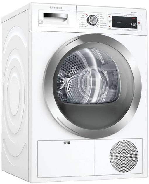 Bosch ADA 800 Series 24" White Condensation Electric Dryer