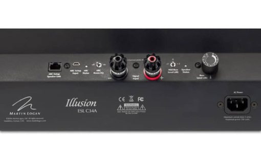 MartinLogan Illusion ESL C34A Dark Cherry Center Channel Speaker (Each) - Image 3