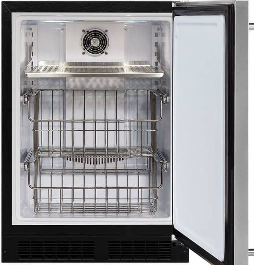 Marvel 24" Stainless Steel Built-In Freezer - Image 4