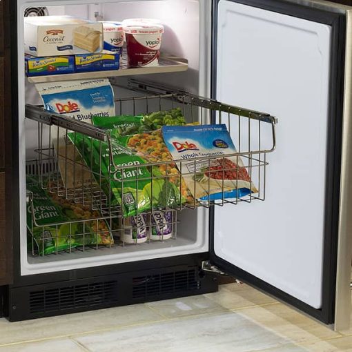 Marvel 24" Stainless Steel Built-In Freezer - Image 3