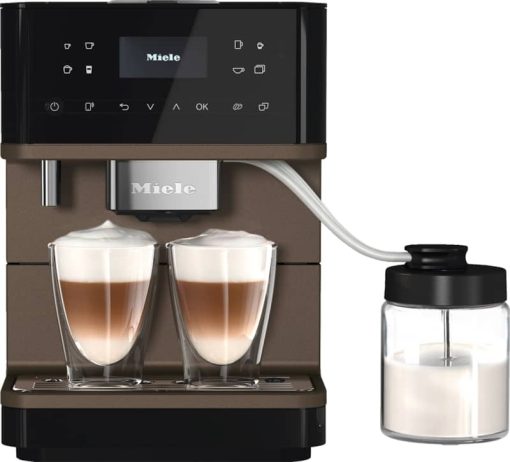 Miele CM 6360 MilkPerfection Obsidian Black/BronzePearl Countertop Coffee Machine