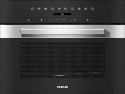 Miele M 7240 TC AM PureLine DirectSensor S 24" Clean Touch Steel Built-In Microwave Oven
