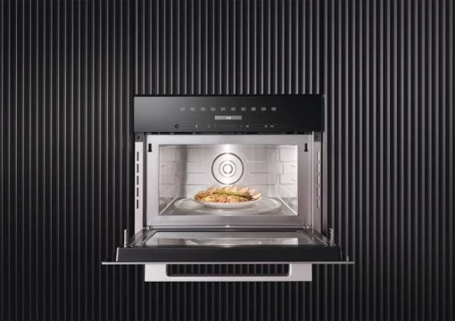 Miele M 7240 TC AM PureLine DirectSensor S 24" Clean Touch Steel Built-In Microwave Oven - Image 4