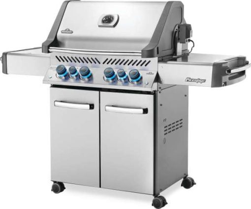 Napoleon Prestige 500 RSIB Stainless Steel Freestanding Liquid Propane Gas Grill - Image 2