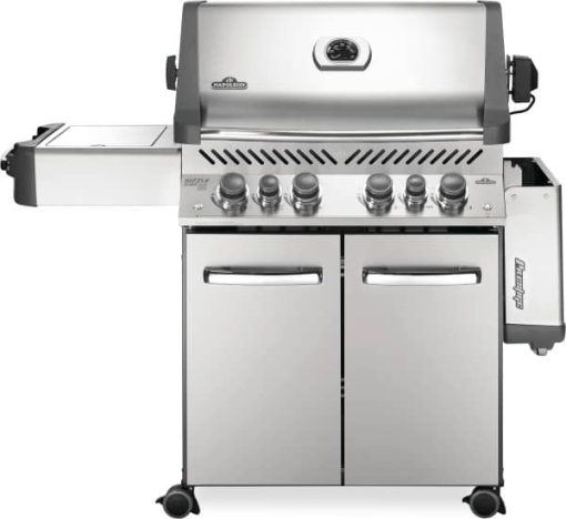 Napoleon Prestige 500 RSIB Stainless Steel Freestanding Liquid Propane Gas Grill - Image 5