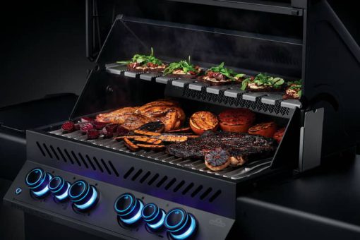 Napoleon Phantom Prestige 500 RSIB Matte Black Liquid Propane Freestanding Grill - Image 11