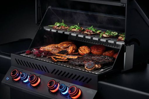Napoleon Phantom Prestige 500 RSIB Matte Black Liquid Propane Freestanding Grill - Image 12