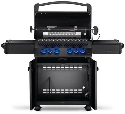 Napoleon Phantom Prestige 500 RSIB Matte Black Liquid Propane Freestanding Grill - Image 6
