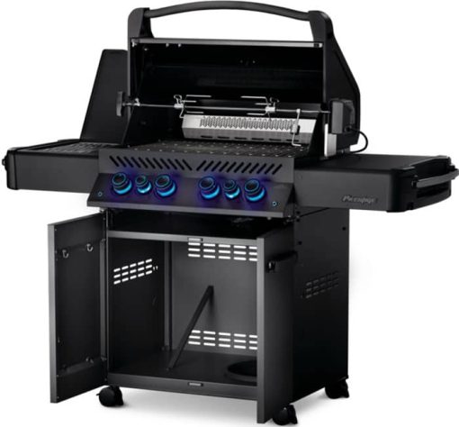 Napoleon Phantom Prestige 500 RSIB Matte Black Liquid Propane Freestanding Grill - Image 4