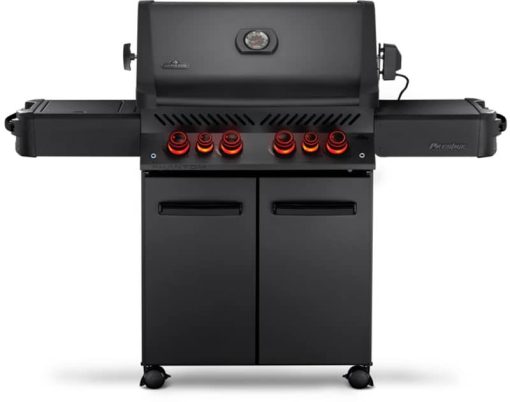 Napoleon Phantom Prestige 500 RSIB Matte Black Liquid Propane Freestanding Grill - Image 8