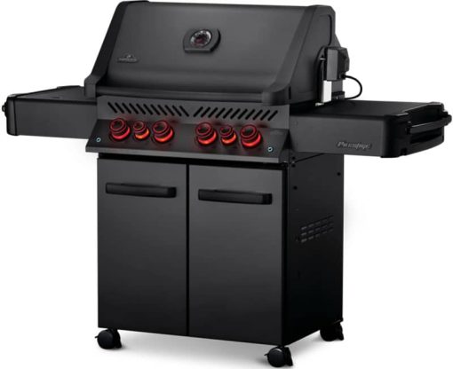 Napoleon Phantom Prestige 500 RSIB Matte Black Liquid Propane Freestanding Grill - Image 3