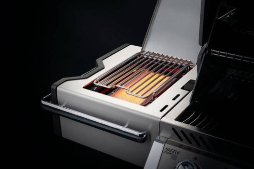 Napoleon Prestige Pro 665 RSIB Stainless Steel Freestanding Liquid Propane Gas Grill - Image 8