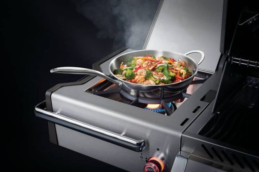 Napoleon Prestige Pro 665 RSIB Stainless Steel Freestanding Liquid Propane Gas Grill - Image 11