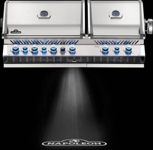 Napoleon Prestige Pro 825 RBI Stainless Steel Built-In Natural Gas Grill - Image 2