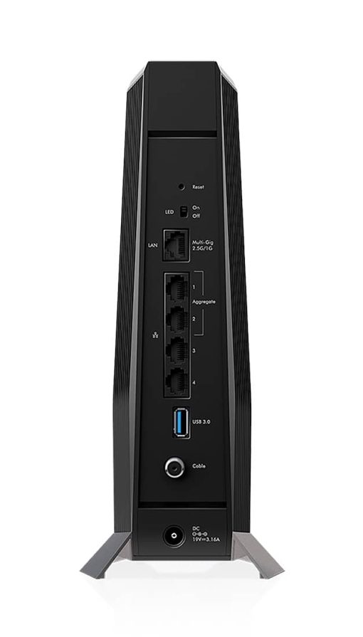 Netgear Nighthawk AX8 8-Stream WiFi 6 Cable Modem Router - Image 4