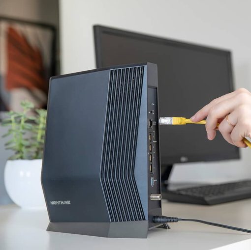 Netgear Nighthawk AX8 8-Stream WiFi 6 Cable Modem Router - Image 6