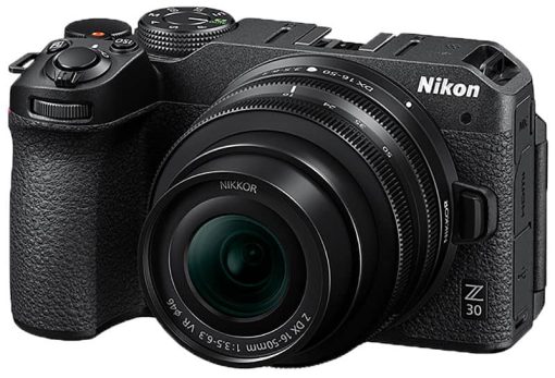 Nikon Z 30 Black Mirrorless Digital Camera With 16-50mm Lens - Image 4