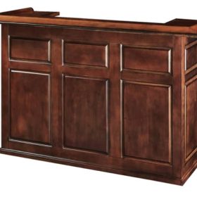 RAM Game Room 72" Chestnut Dry Bar - Image 2