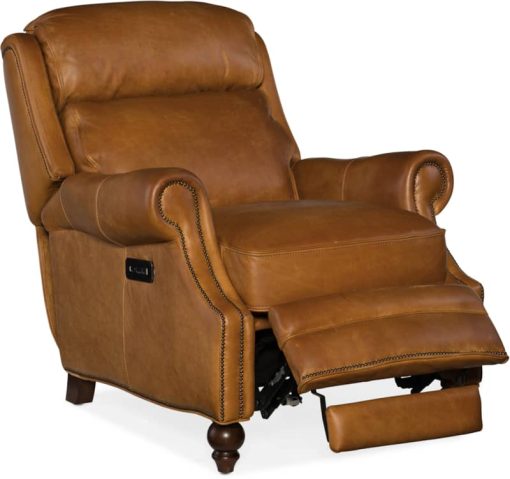 Hooker Furniture Living Room Fifer Power Recliner with Power Headrest - Image 2