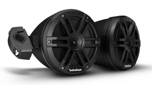 Rockford Fosgate M0 6.5" Element Ready Black Marine 2-Way Moto-Can Speakers (Pair)