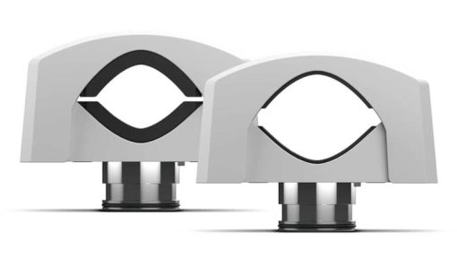 Rockford Fosgate M2 8" Color Optix White Marine 2-Way Horn Wake Tower Speakers (Pair) - Image 6