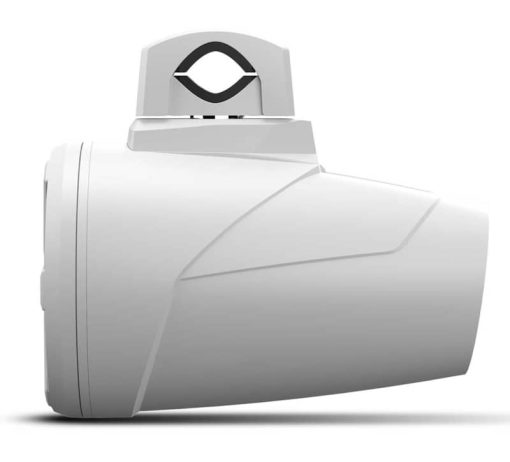 Rockford Fosgate M2 8" Color Optix White Marine 2-Way Horn Wake Tower Speakers (Pair) - Image 3