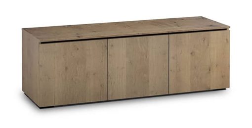 Salamander Designs Chameleon Collection Lancaster 237 Rough-Sawn Barn Board AV Cabinet