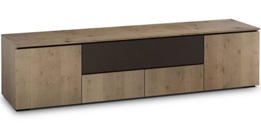 Salamander Designs Chameleon Collection Lancaster 245 Rough Sawn Barn Board AV Cabinet