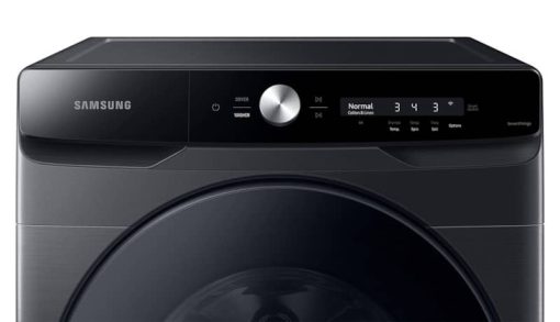 Samsung ADA 5 Cu. Ft. Brushed Black Extra-Large Capacity Smart Dial Front Load Washer With MultiControl - Image 3