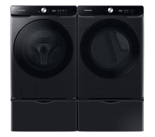 Samsung ADA 5 Cu. Ft. Brushed Black Extra-Large Capacity Smart Dial Front Load Washer With MultiControl - Image 10