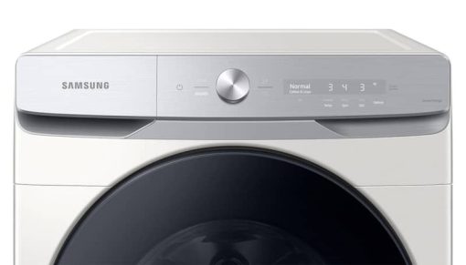 Samsung ADA 5 Cu. Ft. Ivory Extra-Large Capacity Smart Dial Front Load Washer With MultiControl - Image 3