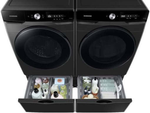Samsung 7.5 Cu. Ft. Brushed Black Smart Dial Gas Dryer With Super Speed Dry - Image 11
