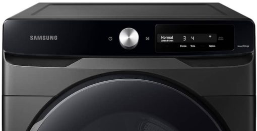Samsung 7.5 Cu. Ft. Brushed Black Smart Dial Gas Dryer With Super Speed Dry - Image 5