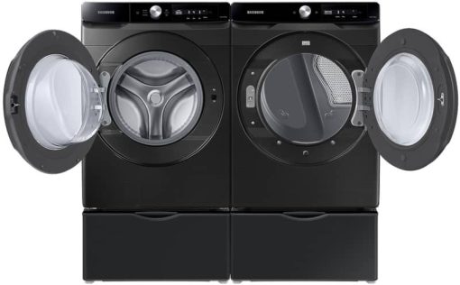 Samsung 7.5 Cu. Ft. Brushed Black Smart Dial Gas Dryer With Super Speed Dry - Image 10