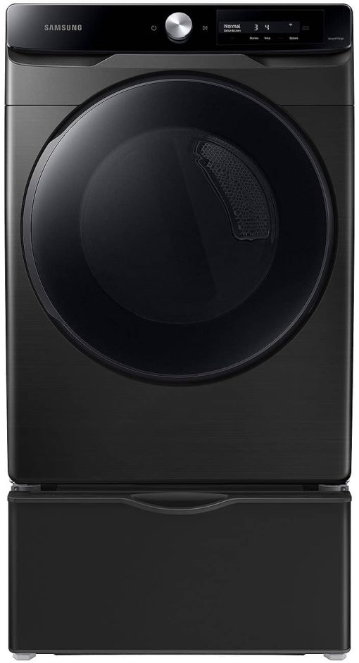 Samsung 7.5 Cu. Ft. Brushed Black Smart Dial Gas Dryer With Super Speed Dry - Image 7